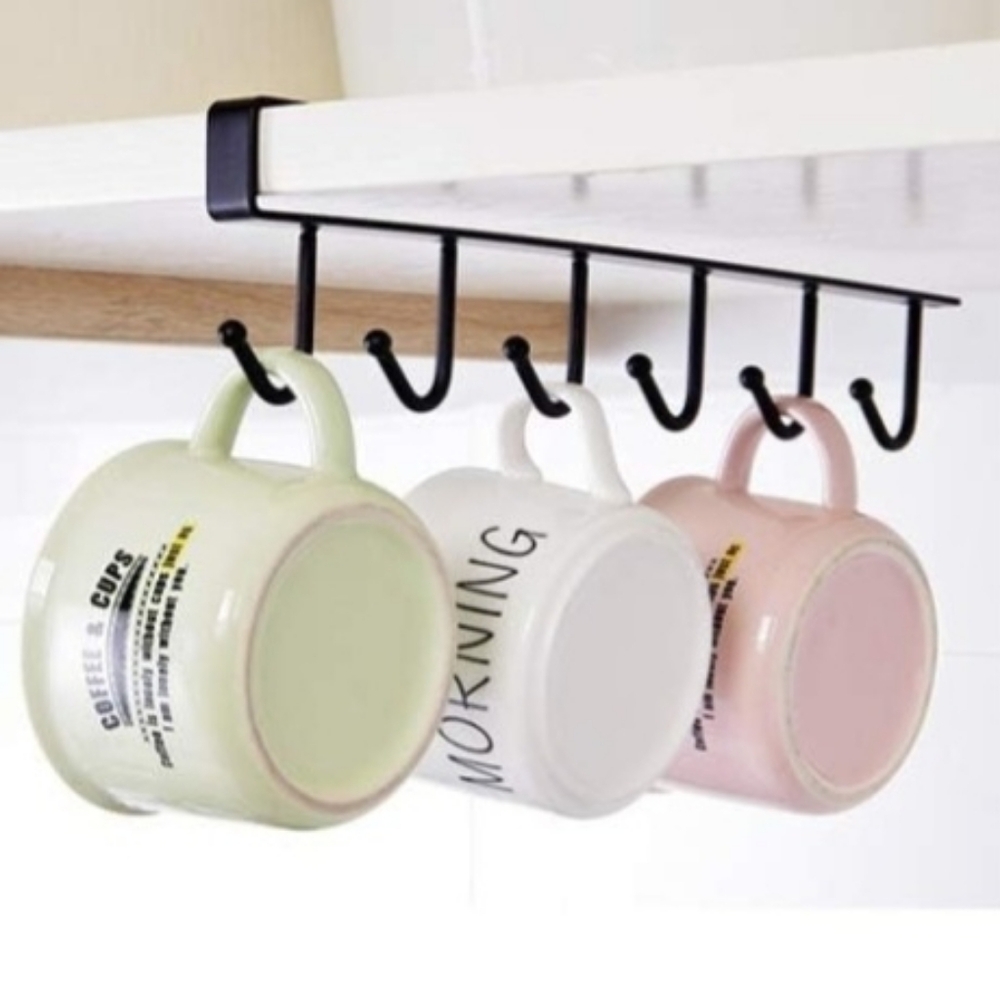 Mug Holder,Coffee Cup Holder,Kitchen Utensil Storage Hook,Cabinet Storage Hook